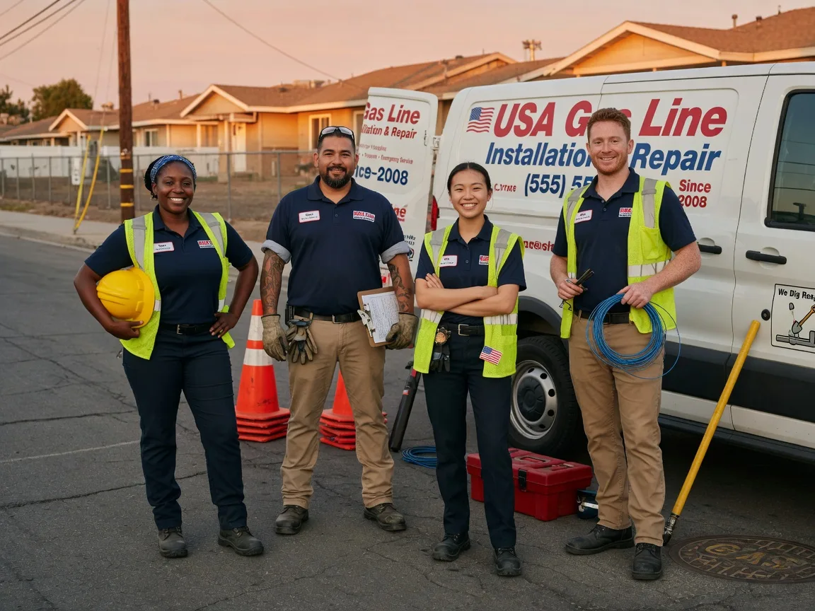 Gas Line Installation company in Jetersville, VA